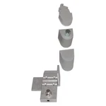 Kaba Ilco IL-OP-19-LH-AL Sets Aldora Style Offset Pivothinge,lefthand,clearalu. Fixed Price $42.13.