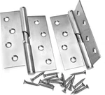 Pair 4"/100MM Stainless Steel Rising Butt Handed Lift Off Door Hinge Left. Fixed Price $26.69.