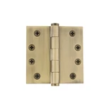 Grandeur BUTHNG-SQ-AR-HD-4 X 4" Square Corner Plain Bearing Brass. Fixed Price $55.50.