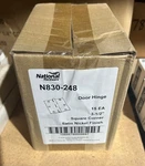 National Hardware N830-248 Satin Nickel Door Hinges " Square Corner, Box Of 15. Fixed Price $50.00.