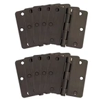 3-1/2 In. X 1/4 Radius Oil Rubbed Bronze Door Hinge Value (10 Per Pack). Fixed Price $23.69.