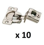 *10* Liberty Face Frame 35MM 105 1-1/4" Overlay Soft Close Nickel Cabinet Hinge. Fixed Price $27.99.