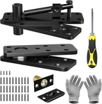 Hidden Door Hinge, 620LBS Load-bearing Heavy Duty Stainless Steel Pivot. Fixed Price $42.32.