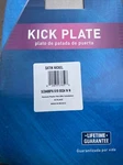 Schlage SC8400PA 619 Front Door Kick Plate Satin Nickel 8" X 34" Panel Metal Nos. Fixed Price $39.99.