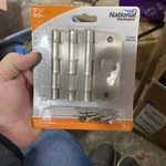 National Hardware N830-328 Satin Nickel 5/8 In. Round Corner Door Hinge 3.5. Fixed Price $19.99.