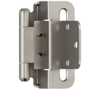 15) Amerock BPR7565G10 Hardware 3/8" Inset Wrap Cabinet Door Hinge Satin Nickel. Fixed Price $99.87.