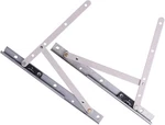 Pair Casement Window Hinge, 10 Inch Stainless Steel Finish ADJUSTABLE/2.... Fixed Price $21.00.