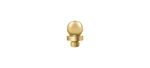 Deltana DSBTL003 Ball Tip For 6" X Hinges Pvd Polished Brass. Fixed Price $6.45.