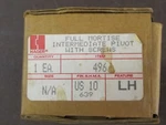 Hager 496 2 Knuckle Intermediate Pivot Ball & Thrust Bearing Hinge Left Hand. Fixed Price $150.00.
