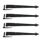 Spear Diamond Etch Pintle Door Strap Hinge Iron 16" Pack Of 4. Fixed Price $149.99.