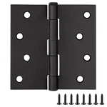188987 Square Corner Steel Hardware Hinges For Interior Doors 4 X Matte Black. Fixed Price $20.15.