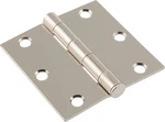 Hillman Hardware Essentials Square Corner Door Hinge Nickel (3"). Fixed Price $9.95.