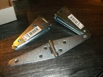 New Bulldog 4 Inch Strap Hinge Hd Zinc Lot Of 6 -. Fixed Price $19.95.