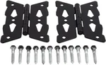 N109-218 SPB8443 2-PACK Decorative Butterfly Door Hinges Black Steel Gate. Fixed Price $21.85.