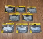 Lot Of (8) Packs (16 Total) Stanley Lifespan 4 Strap Hinges, Galvanized / Zinc. Fixed Price $24.00.