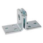 Abus 115/100 Hasp, Fixed, Zinc Plated, PK2. Fixed Price $12.15.