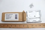 (2-PK) Miseno US26D Door Hinges With Hardware Satin Chrome 3-1/2" X. Fixed Price $6.57.