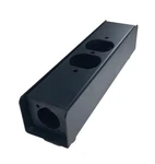 Procraft PB1A-2X1DUP-BK Steel Project Box 1-7/8" 5/8" W/ Ac + "d". Fixed Price $24.45.