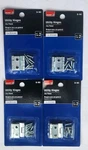 Bulldog D-90 Inch Zinc Plated Utility Hinge 1" With Screws Four Pack New. Fixed Price $12.99.