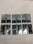 Gliderite Polished Chrome Door X 3.5"-NO Hardware-lot Of 6 Hinges. Fixed Price $34.99.