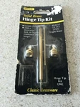 Stanley Classic Brassware Solid Hinge Tip Kit #80-0215, New Sealed. Fixed Price $12.50.