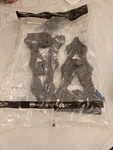 2 Pcs National Hardware N109-033 858 Ornamental Strap Hinge, 8", Black New. Fixed Price $29.95.