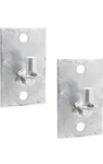 Plum Fittings Chain Link Fence Wall Mount Gate Hinges 5/8" Pintle (pack Of 2). Fixed Price $12.99.