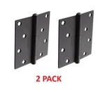 Pack Baldwin 9BR7028-010 Reserve Square Corner Door Hinge 4" (satin Black). Fixed Price $19.99.