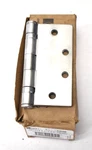 Hager Full Mortise Ball Bearing Door Hinge Heavy Duty Chrome 4.5" X 010108. Fixed Price $14.99.