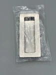 Emtek 220304US15 Satin Nickel Modern Rectangular 4" Flush Door Pull. Fixed Price $12.99.