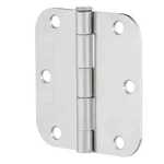 Everbilt 3-1/2 In. X 5/8 Radius Chrome Squeak-free Door Hinge 10-PACK. Fixed Price $36.00.