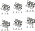 6PACK Butt Hinge 1 Inch Mini 304 Stainless Steel Small Cabinet Folding Craft. Fixed Price $10.99.