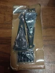 (2-PK) Everbilt Heavy Duty Strap Hinges Black 8" 717667. Fixed Price $5.20.