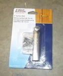 First Watch 1849-SN 3" Satin Nickel Brass Slide Bolt For Doors H41. Fixed Price $5.99.