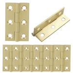 Murtenze 8 Pcs Mini Solid Brass Cabinet Hinges, Small Box & Drawer 1.5 Inch. Fixed Price $13.74.
