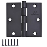 Sorgmach Door 1/2 Inch Interior Hinges Matte Black 3.5. Fixed Price $64.12.
