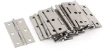10PCS 2 Inch Stainless Steel Folding Hinges For Cabinet Gate, Closet Door. Fixed Price $10.00.
