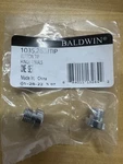 Baldwin Button Finial 1035.260.ITIP Polished Chrome. Fixed Price $27.79.