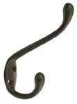 National Hardware N331-066 35 Lbs. Black Zinc Garment Hook 4.59 In. Pack. Fixed Price $40.09.