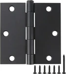 Square Door Hinges Black Matte Inch X 3.5" 12 Pack-no Squeak,. Fixed Price $28.88.