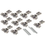 (10 Pack) Richelieu 1/2 Plated Self-closing Soft Close Conceal Cabinet Hinge. Fixed Price $27.98.