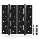 Mozcorn 8" Ball Bearing Door Hinges 2 Pack Heavy Duty Stainless Steel Matte Blac. Fixed Price $63.15.