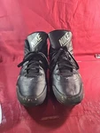 Nike Landshark Low Men Size 14 Shoes Black Silver Football Cleats 511286-009. Fixed Price $29.77.
