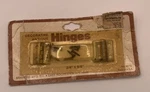 Brainerd Solid Brass Hinges 3/4 5/8 Nos Unused Dirty Packaging # 9575. Fixed Price $19.99.