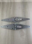 Lot Of National Hardware N128-157 Zinc Plated Heavy-duty Strap Hinge New. Fixed Price $10.83.