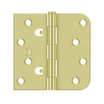 Deltana DE44058TA2D-RH 4" X 5/8" Sq Hinge Zinc Dichromate Pair. Fixed Price $9.90.