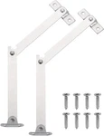 Uxcell 2PCS Folding Lid Support Hinges, Lift Stay 4.3", Silver. Fixed Price $9.66.