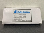 Deltana S33U10B-R 3" Square Corner Mortise Hinge Pair Oil Rubbed Bronze. Fixed Price $11.46.