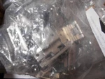 Amazonbasics AB-4004 Inset Hinge, 3/8-INCH, Satin Nickel, 50 Pack Open Box. Fixed Price $28.99.