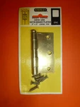 Nos! 1 Pair Stanley X 3", Steel Satin Brass Plated Door Hinge, Loose Pin. Fixed Price $11.99.